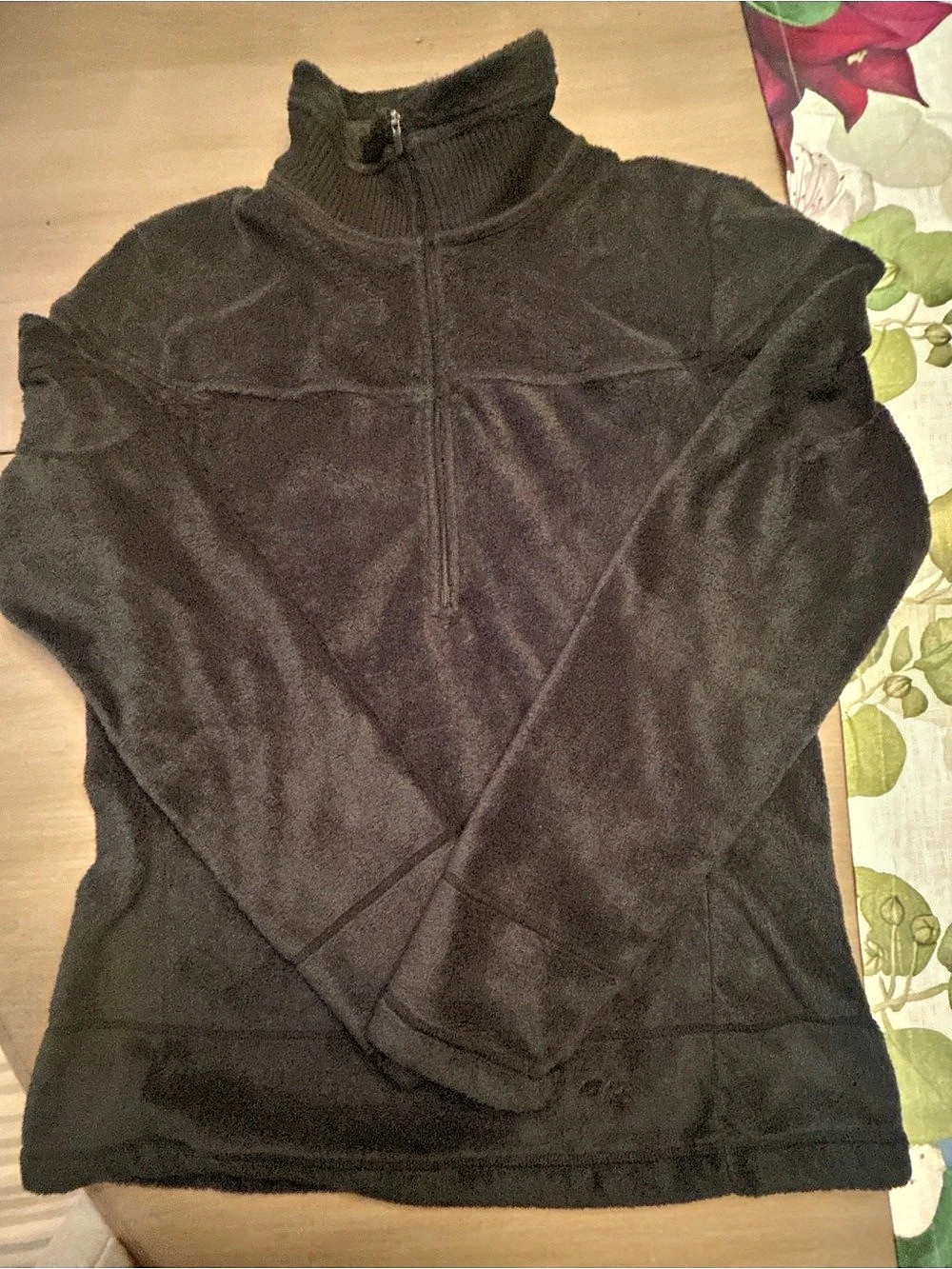 Black Full-Zip Fleece Jacket